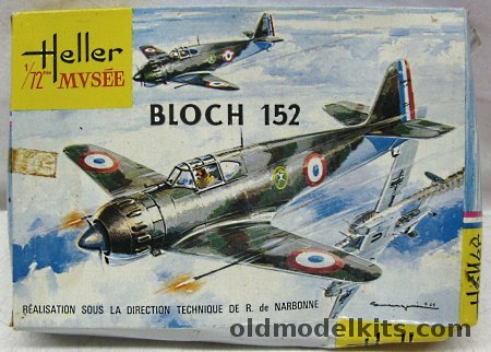 Heller 1/72 Bloch 152 plastic model kit